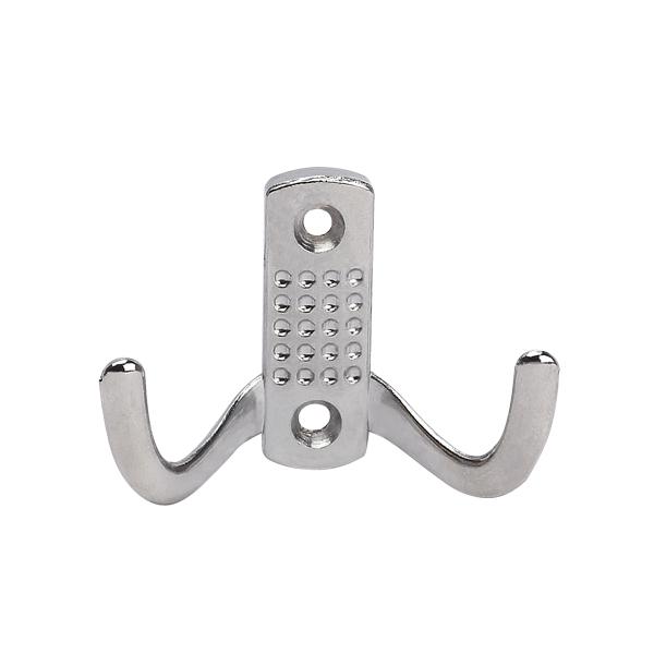 Крючок K2342 (ОН-03) 2-х рожковый, хром 719921