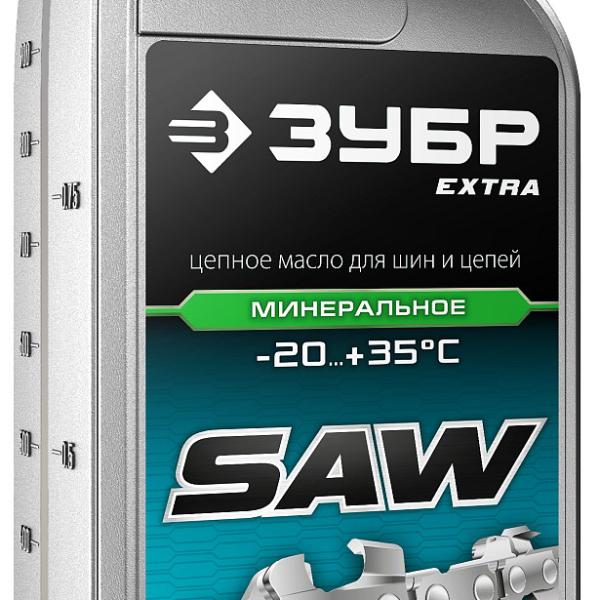 Масло ЗУБР, для пильных механизмов, минеральное, 1л ЗУБР EXTRA 70620-1