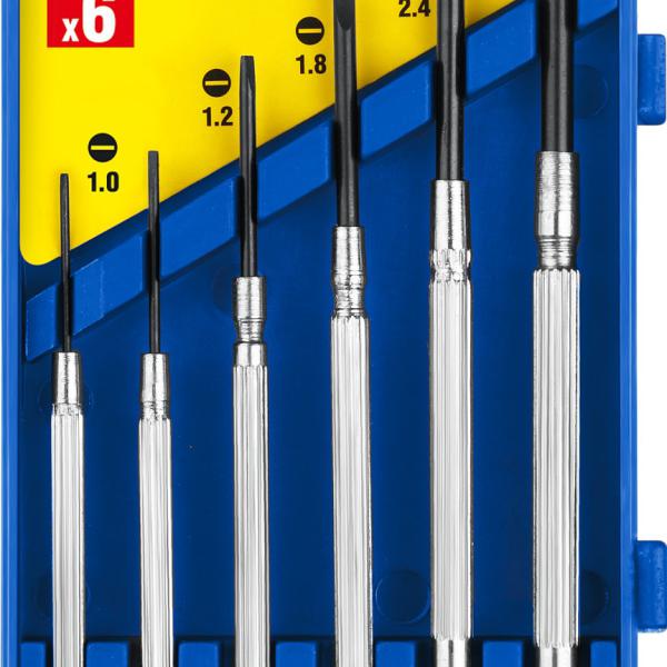 Отвертки часовые для особоточных работ 6 предметов, STAYER 2560-H6