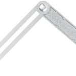 Угломер-шаблон (малка), алюминиевая ручка 250 мм 19323