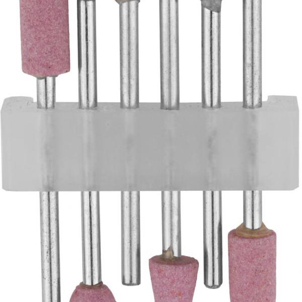 Насадки шлифовальные абразивные с оправкой, оксид алюминия, 6 предм.STAYER 29920-H6