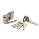 Цилиндровый механизм CBR-1 70 (35х35) ключ/ключ, никель DORMA 7434
